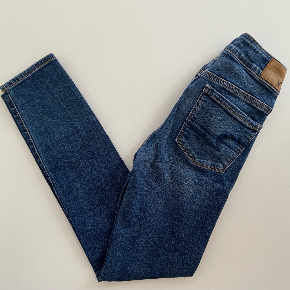 American Eagle Super Stretch Skinny Jeans, Cotton Skinny Jeans, Size: 2 Regular - Picture 7 of 9